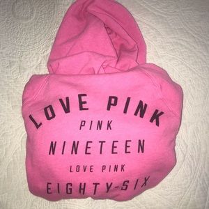 Pink sweatshirt